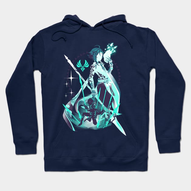 Xiao Vigilant Yaksha Hoodie by plonkbeast